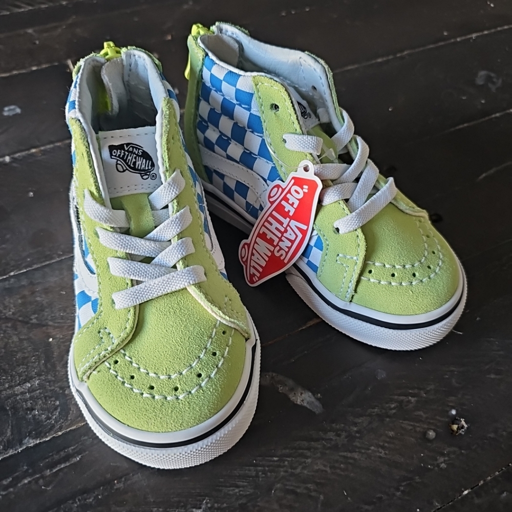Vans toddler hightops size 6